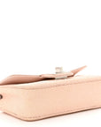 Galuchat Stingray Crystal Embellished 2.55 Reissue Mini Flap Light Pink