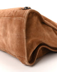 Suede Calfskin Classic Hardware Medium Le City Camel