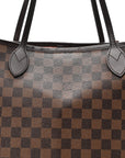 Damier Ebene Neo Neverfull MM Rose Ballerine