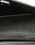 Metallic Aged Calfskin Chevron Quilted 2.55 Reissue Mini Flap Grey