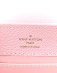 Taurillon Marble Capucines Mini Pink