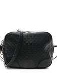 MicroGCCIssima Mini Bree Messenger Bag Black