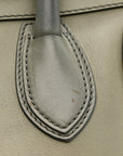 Smooth Calfskin Mini Luggage Almond