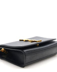 Grain De Poudre Small Monogram Kate Satchel Black