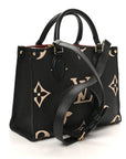 Empreinte Monogram Giant Onthego PM Black Beige