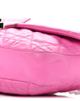 Lambskin Cannage Miss D1OR Promenade Pouch Fuchsia