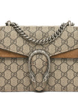 GG Supreme Monogram Mini Dionysus Shoulder Bag Taupe