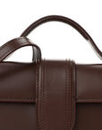 Smooth Calfskin Le Bambino Dark Brown
