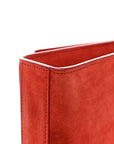 Suede Star Medium Classic Monogram Kate Satchel Berry Red