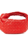 Nappa Intrecciato Mini Jodie Red