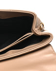 Calfskin Y Quilted Monogram Toy Loulou Crossbody Bag Dusty Grey