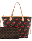 LV X TM Monogram Cerises Neverfull MM