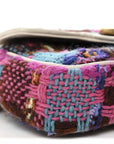 Tweed Calfskin Spicy Check Super Mini GG Marmont Shoulder Bag Pink Multicolor Mystic White