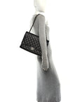 Caviar Quilted Maxi Double Flap Black