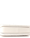 Lambskin Quilted Small Trendy CC Dual Handle Flap Bag White
