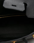 Togo Birkin 25 Black