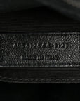 Calfskin Matelasse Monogram Lou Camera Bag Black