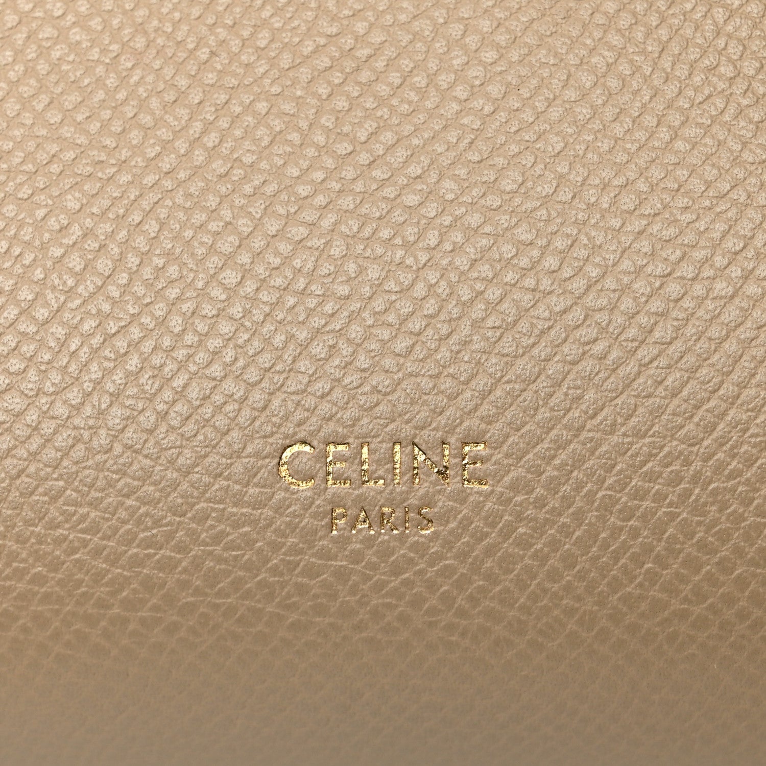 Grained Calfskin Micro Belt Bag Light Taupe