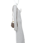Nappa Intrecciato Mini Sardine Bag Taupe Grey