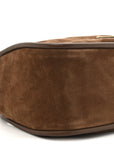 Camoscio Darling Shoulder Bag Cocoa Brown