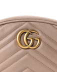 Calfskin Matelasse GG Marmont Belt Bag 85 34 Porcelain Rose