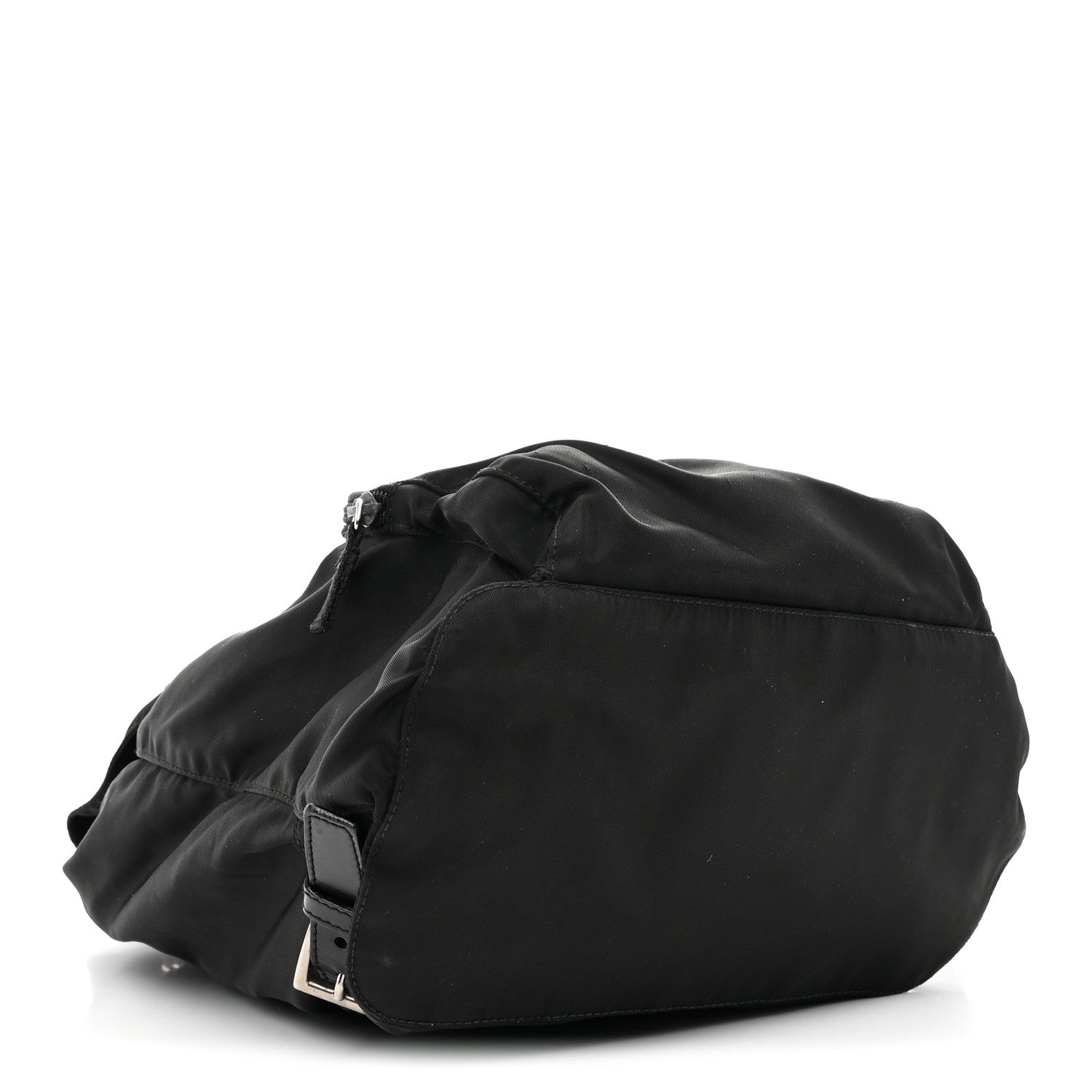 Tessuto Nylon Vela Cinch Backpack Black