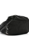 Tessuto Nylon Vela Cinch Backpack Black