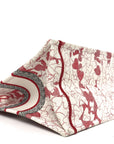 Canvas Embroidered Medium D1ORamour D-Royaume Book Tote Red Multicolor