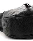 Pebbled Calfskin Hobo Black