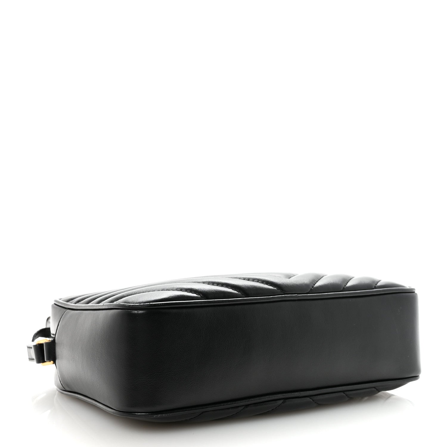 Calfskin Matelasse Monogram Lou Camera Bag Black