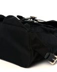 Tessuto Nylon Saffiano Small Backpack Black