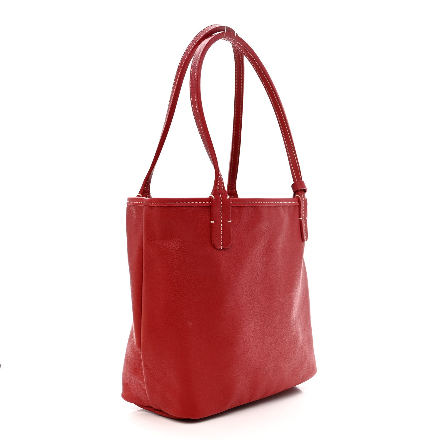 Goyardine Reversible Mini Anjou Red