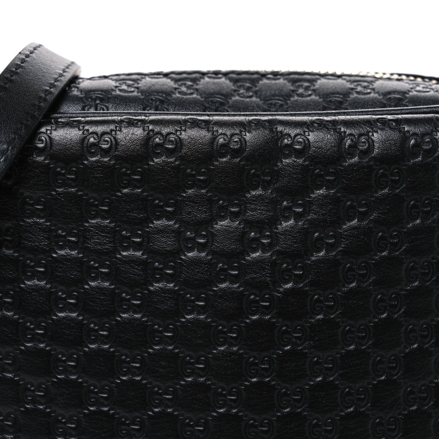 MicroGCCIssima Mini Bree Messenger Bag Black