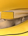 Calfskin Small Puzzle Bag Yellow