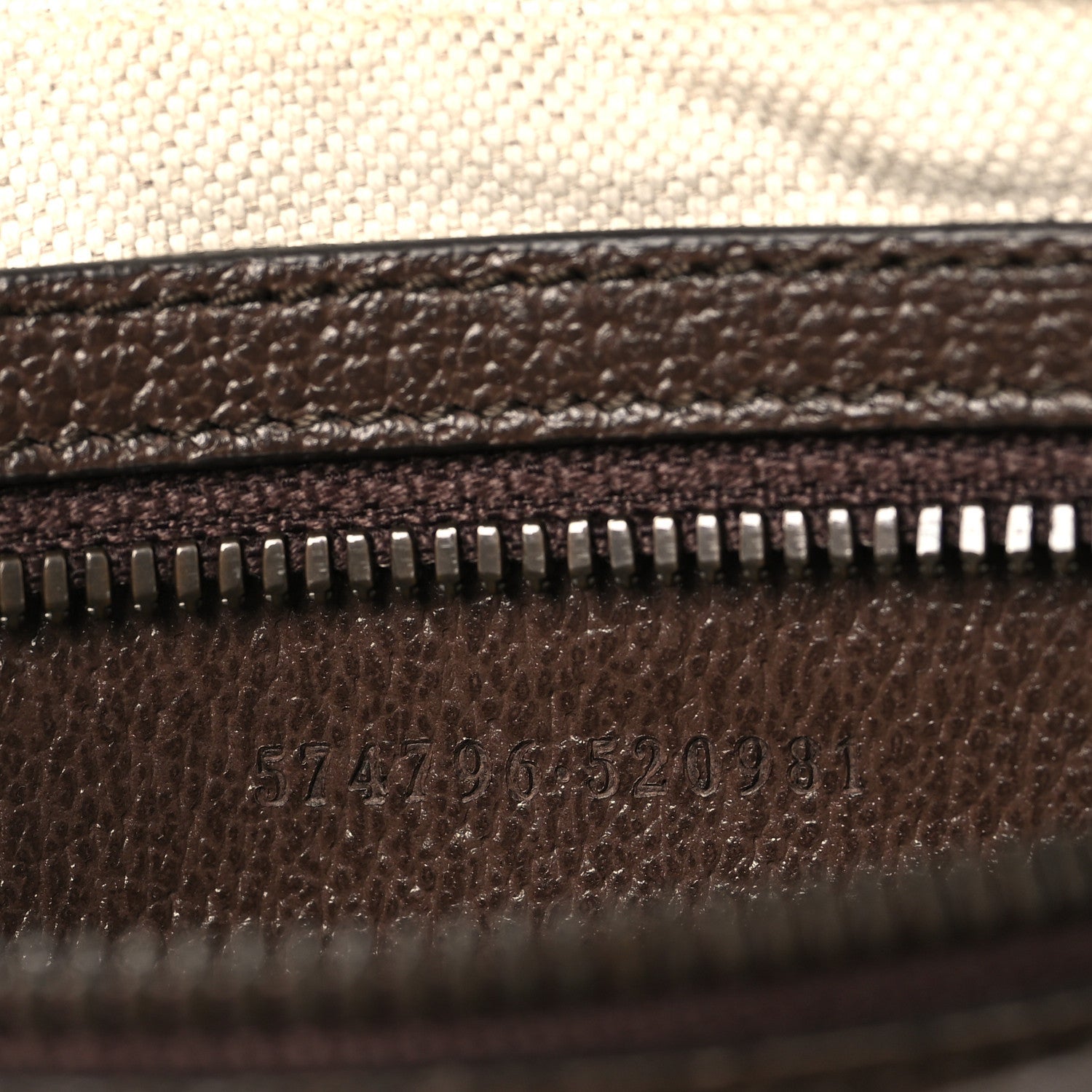 Soft GG Supreme Monogram Medium Ophidia Belt Bag Dark Brown
