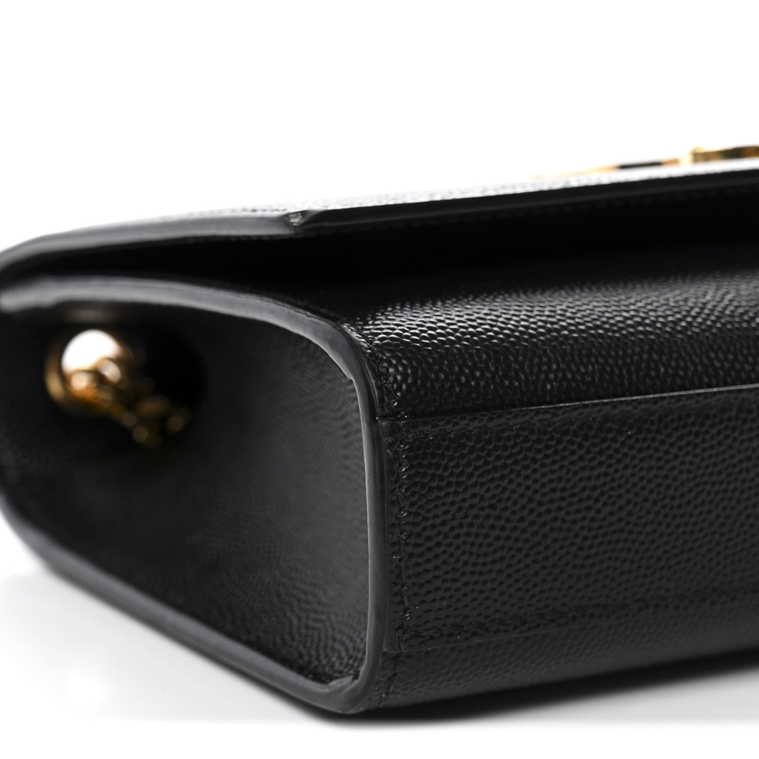 Grain De Poudre Small Classic Monogram Kate Satchel Black