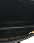 Pony Hair Zebra Print Calfskin Small Jackie 1961 Hobo Black White