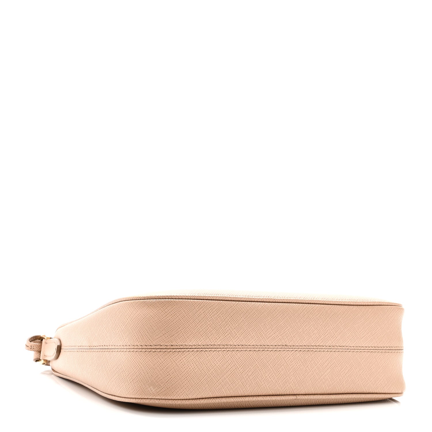Saffiano Lux Re-Edition Mini Shoulder Bag Cammeo