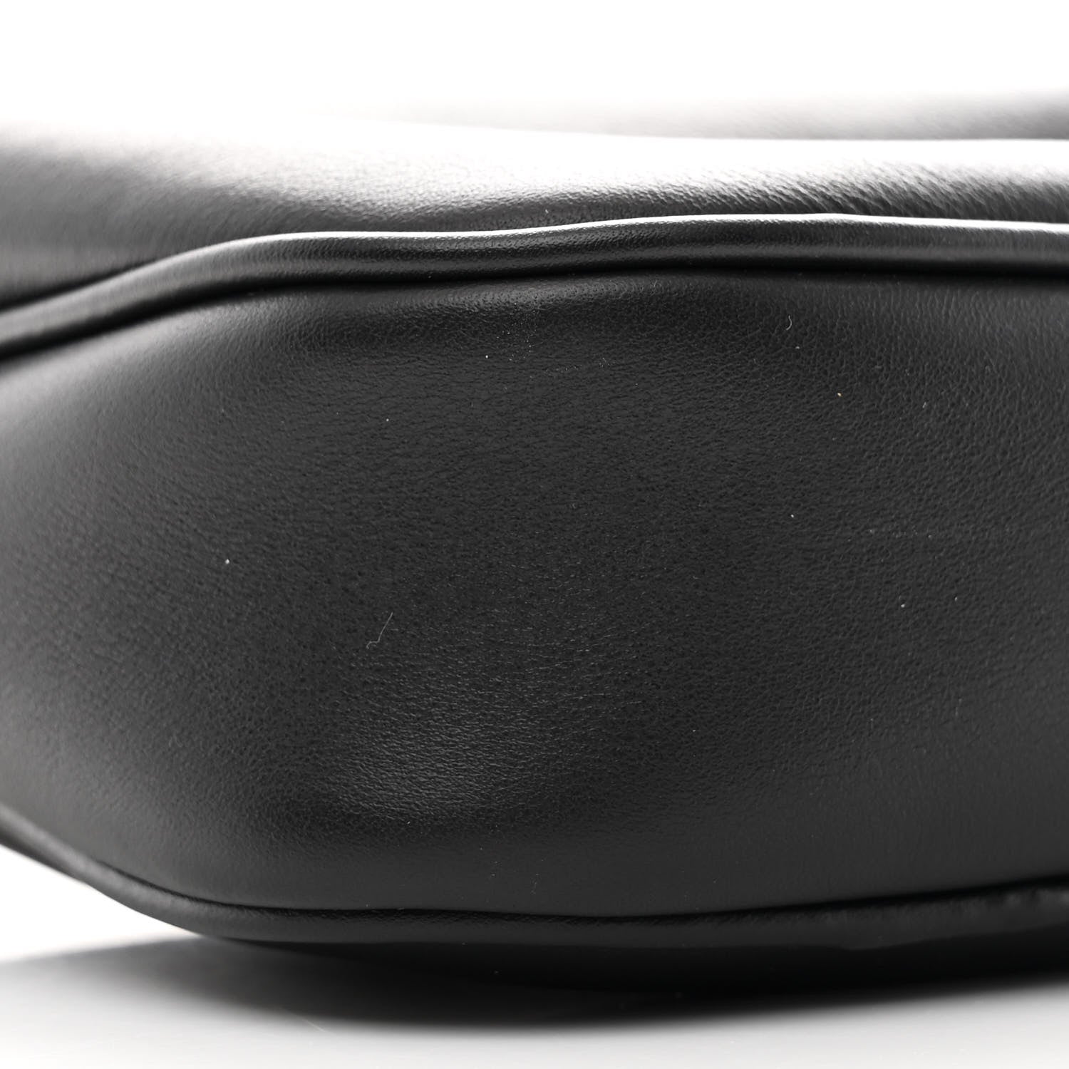 Natural Smooth Calfskin Rodeo Sling Pochette Black