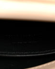 Calfskin Y Quilted Monogram Small Loulou Chain Satchel Dark Beige