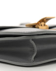 Box Calfskin Teen Classic Box Flap Bag Frost