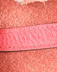 Taurillon Clemence Picotin Lock 22 MM Rose Azalee