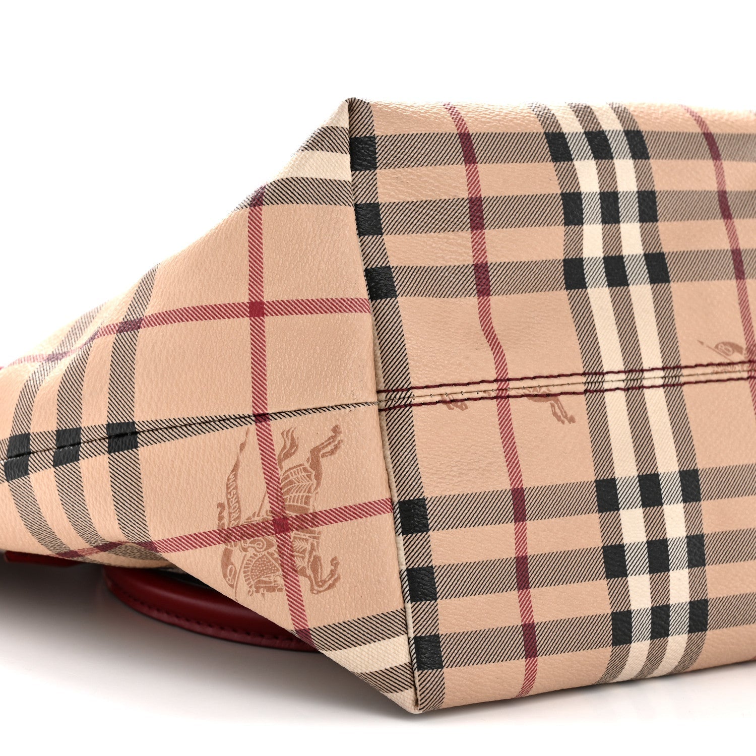 Haymarket Check Small Salisbury Tote Military Red