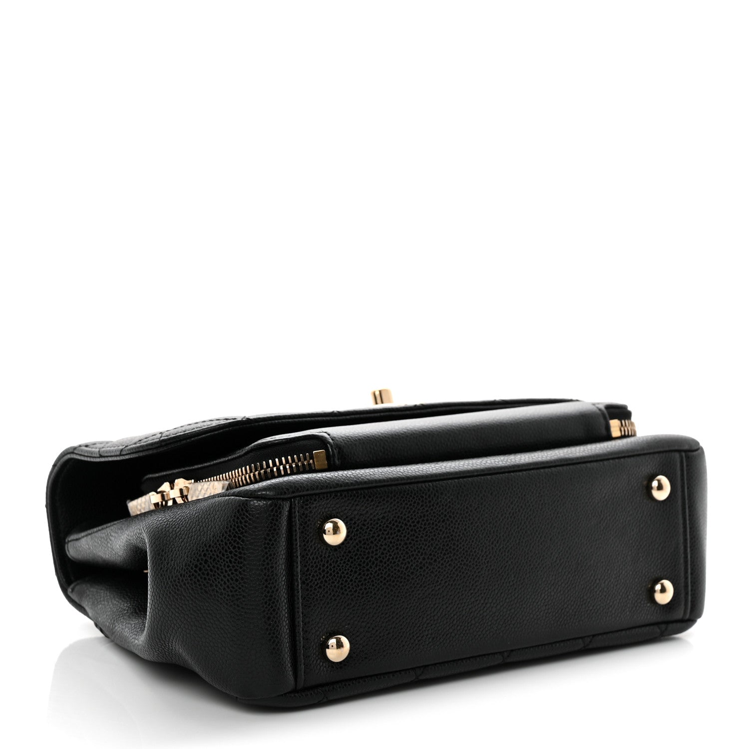 Caviar Quilted Medium Business Affinity Flap Black