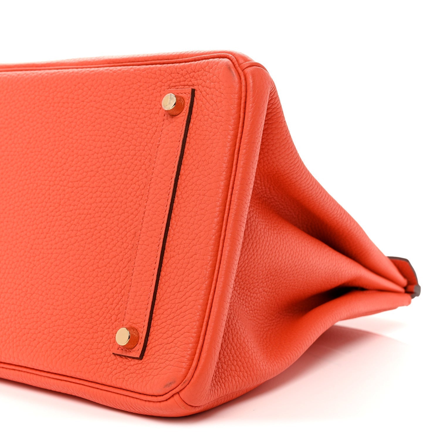 Togo BIRKIN 35 Orange Poppy