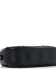 Calfskin Matelasse Small GG Marmont Chain Shoulder Bag Black