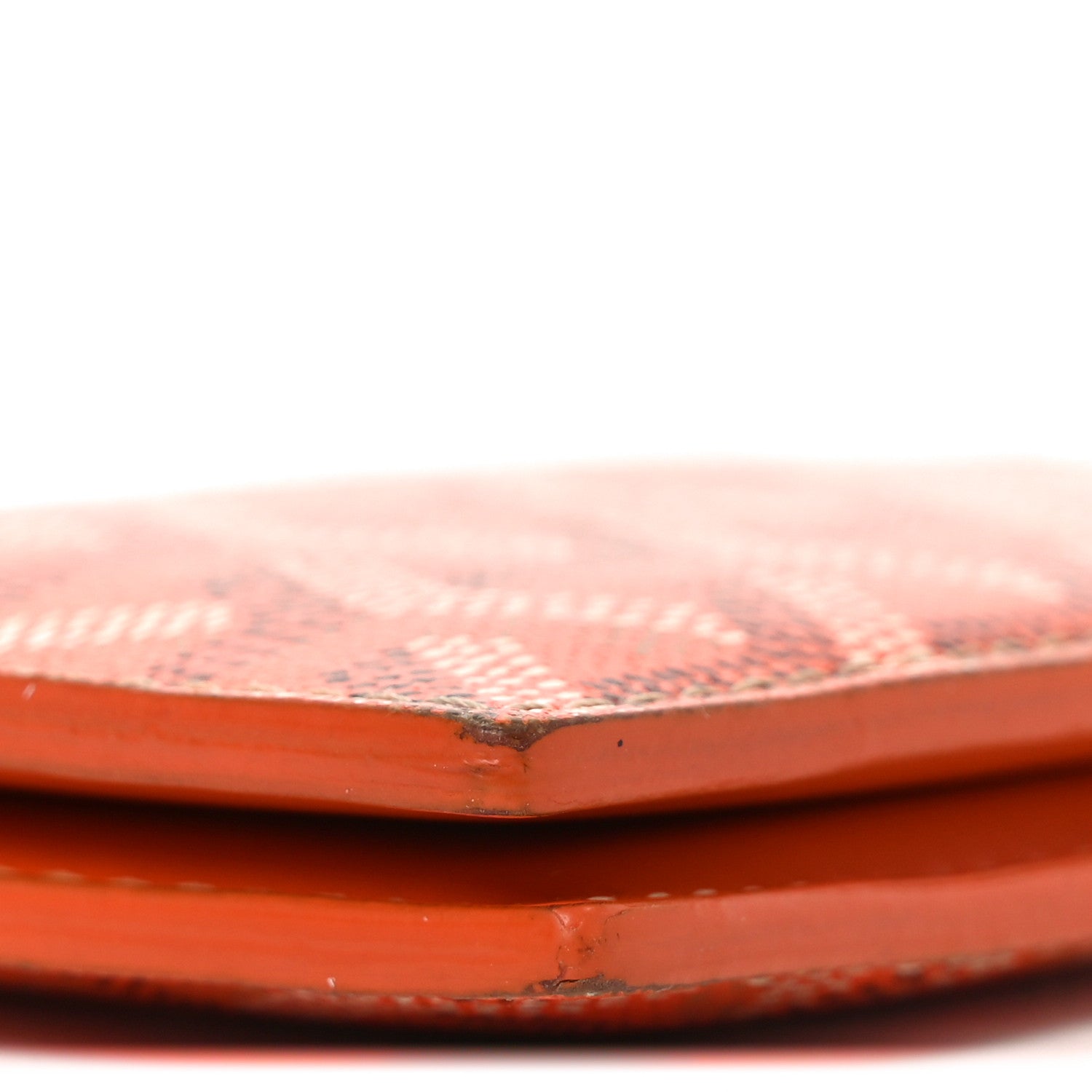 Goyardine Saint Pierre Card Holder Orange