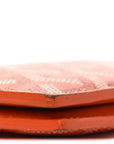 Goyardine Saint Pierre Card Holder Orange