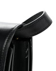 Box Calfskin Medium Classic Box Flap Bag Black