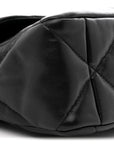 Lambskin Quilted Large CHNL 19 Flap Black